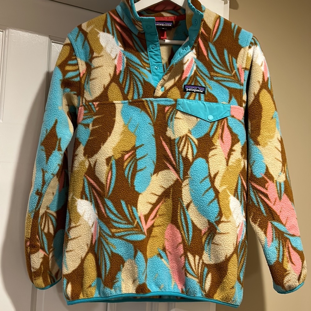 Patagonia Synchilla Snap T Lightweight Fleece Pullover Jacket. XS. Feath… - Picture 17 of 17